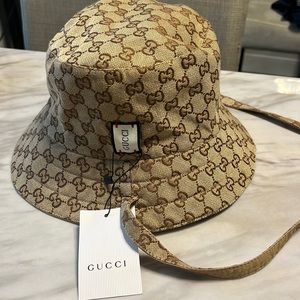 Gucci GG Canvas Nylon Bucket Hat